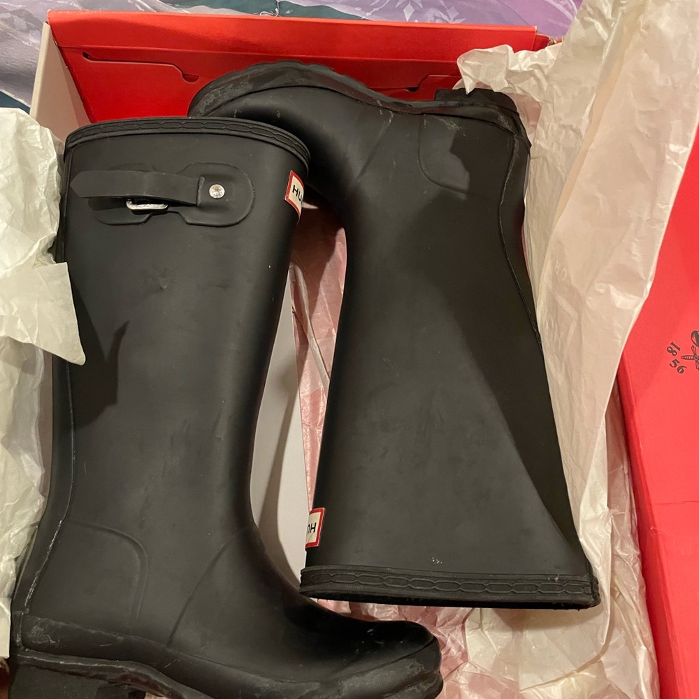 Hunter Classic Black Waterproof Boots